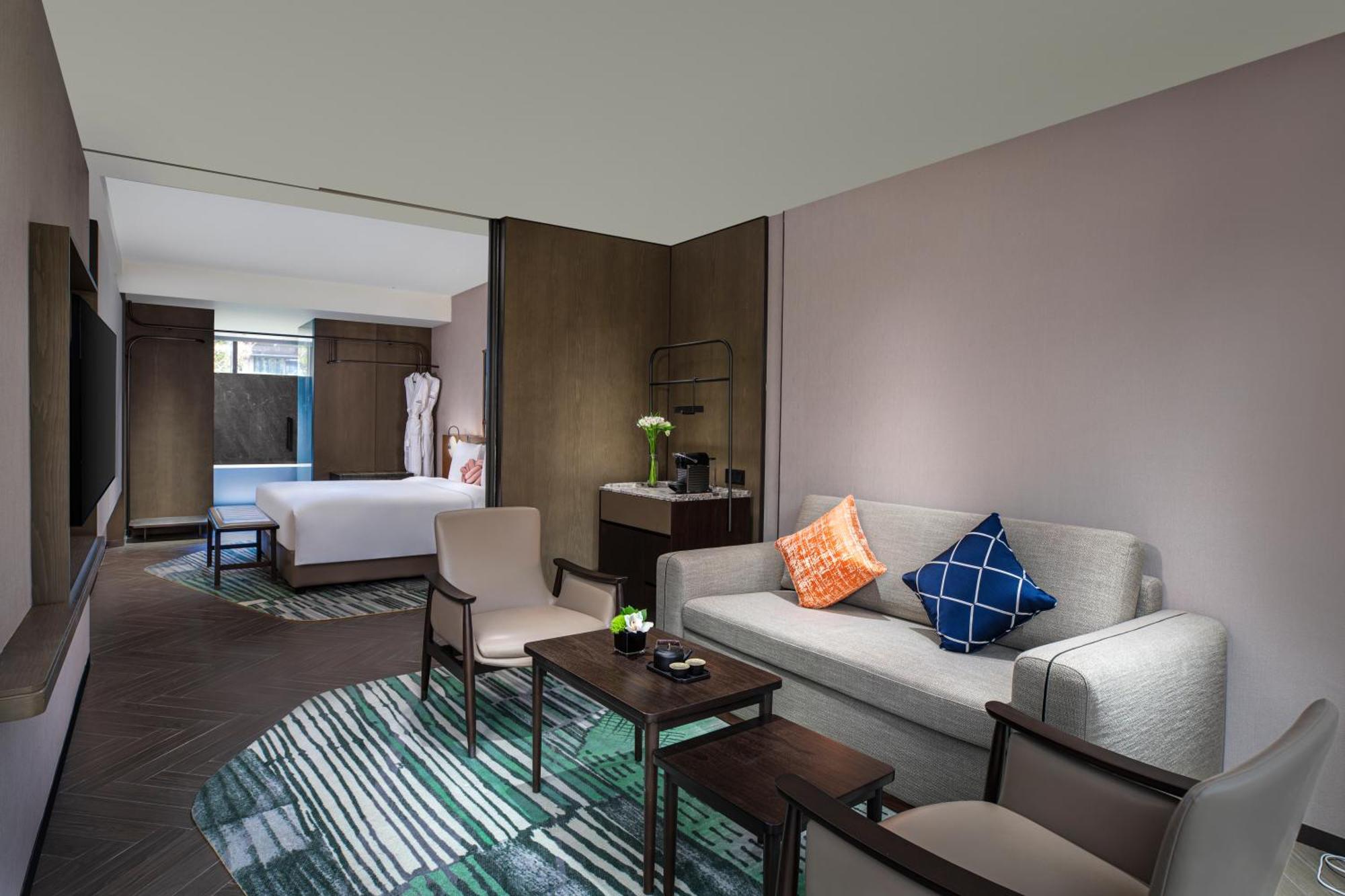 Hotel Indigo Suzhou Yangcheng Lake By Ihg Exteriör bild
