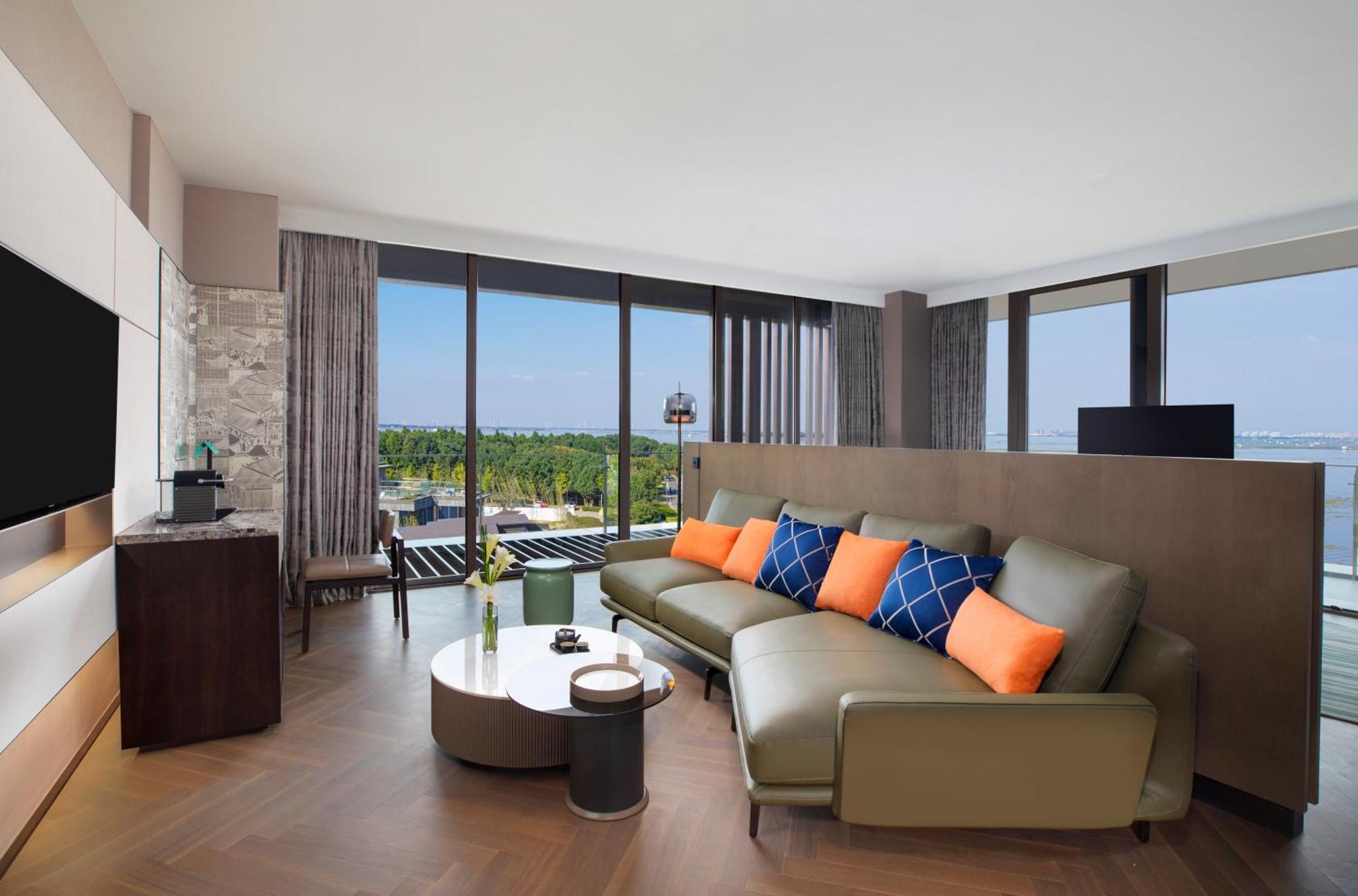 Hotel Indigo Suzhou Yangcheng Lake By Ihg Exteriör bild