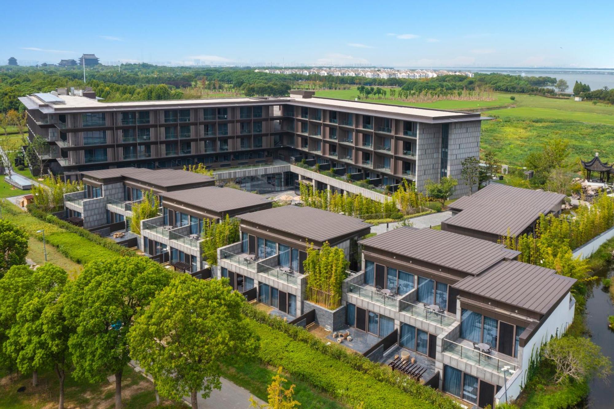 Hotel Indigo Suzhou Yangcheng Lake By Ihg Exteriör bild