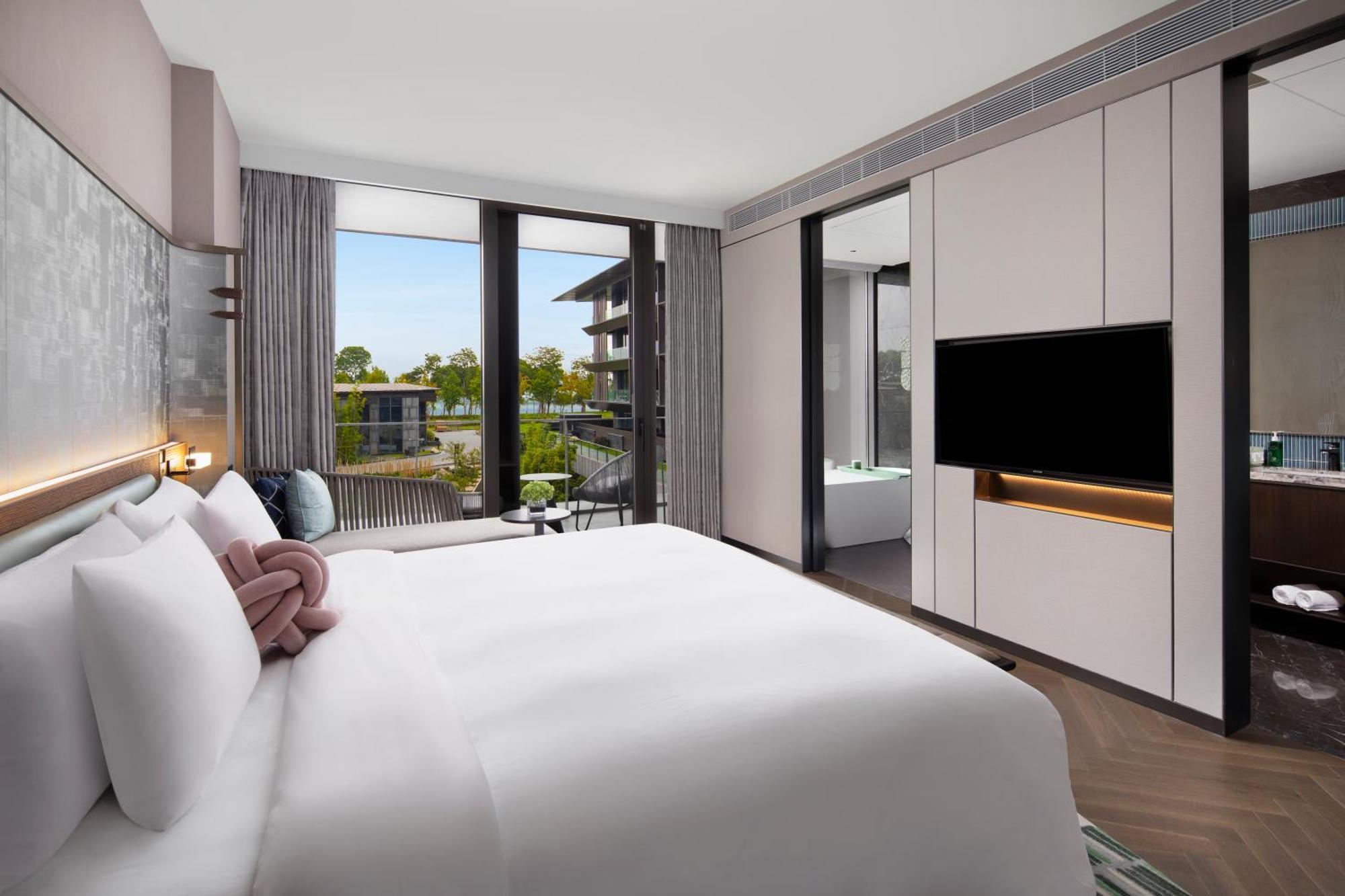Hotel Indigo Suzhou Yangcheng Lake By Ihg Exteriör bild