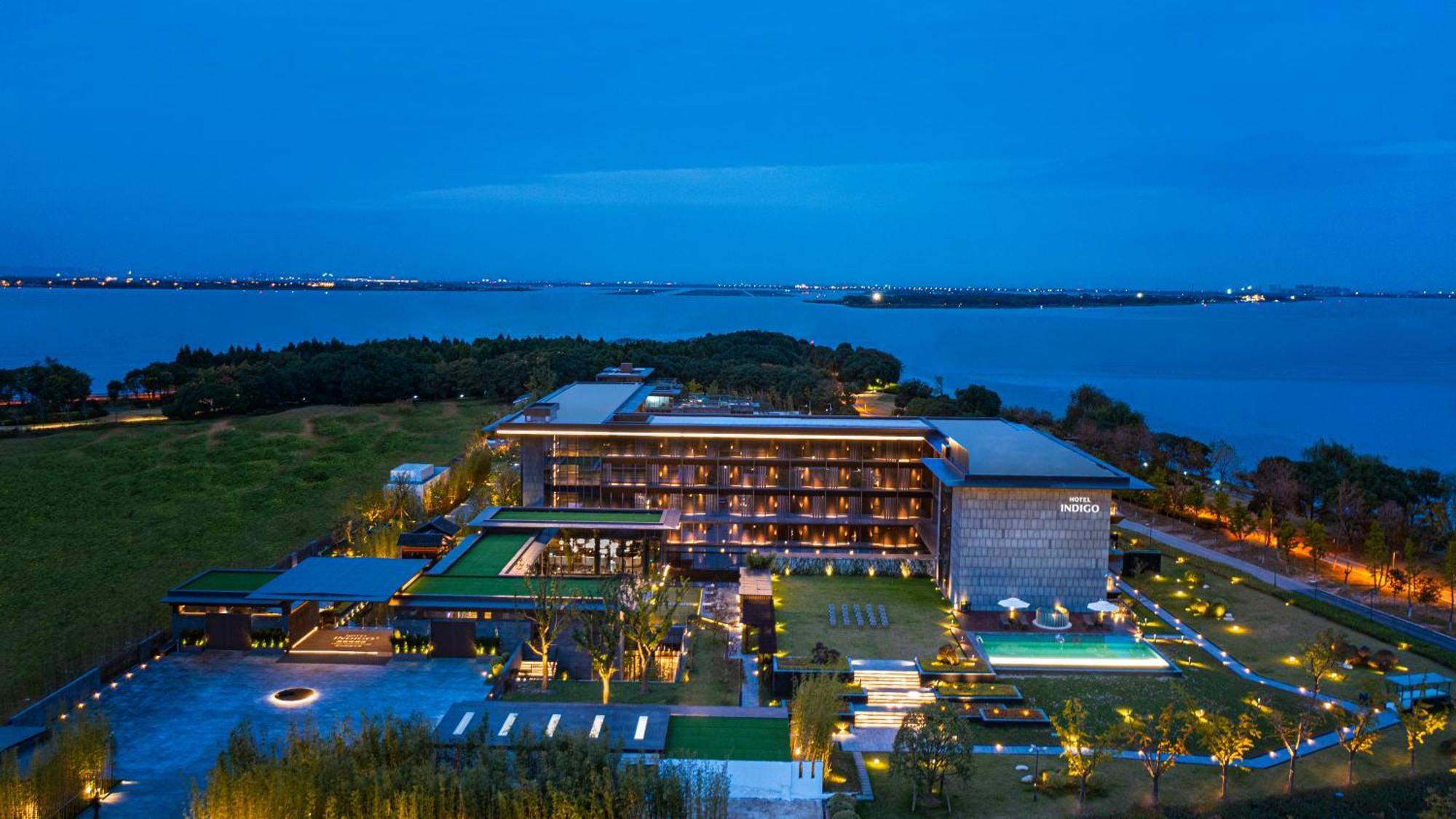 Hotel Indigo Suzhou Yangcheng Lake By Ihg Exteriör bild